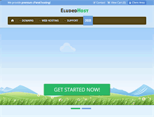 Tablet Screenshot of eludedhost.com